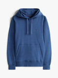 Μπλε Hoody Από Βαμβακερό Terry Με Κεντητό Σημαιάκι  Άνδρες
