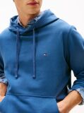 Μπλε Hoody Από Βαμβακερό Terry Με Κεντητό Σημαιάκι  Άνδρες