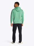 Πράσινο Hoody Από Βαμβακερό Terry Με Κεντητό Σημαιάκι  Άνδρες