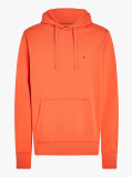 Πορτοκαλί Hoody Από Βαμβακερό Terry Με Κεντητό Σημαιάκι  Άνδρες
