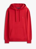 Κόκκινο Hoody Από Βαμβακερό Terry Με Κεντητό Σημαιάκι  Άνδρες