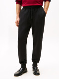 Black Terry Cuffed Leg Joggers  Men