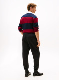 Black Terry Cuffed Leg Joggers  Men