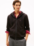 Μαύρο Essential Hoodie Με Φερμουάρ  Άνδρες