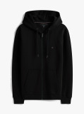 Μαύρο Essential Hoodie Με Φερμουάρ  Άνδρες