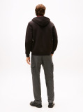 Μαύρο Essential Hoodie Με Φερμουάρ  Άνδρες