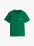 Πράσινο T-Shirt Με Λογότυπο Και Κανονική Λαιμόκοψη  Άνδρες