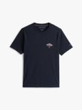Μπλε T-Shirt Με Λογότυπο Και Κανονική Λαιμόκοψη  Άνδρες