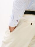 Μπλε Smart Casual Ριγέ Πουκάμισο Σε Κανονική Γραμμή  Άνδρες