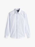 Μπλε Smart Casual Ριγέ Πουκάμισο Σε Κανονική Γραμμή  Άνδρες