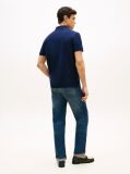 Blue Smart Casual Regular Fit Polo Shirt  Men