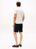 Beige Open Knit Regular Polo Shirt  Men