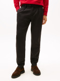 Μαύρο Harlem Πλισέ Παντελόνι Σε Tapered Γραμμή Από Twill  Άνδρες
