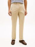 Μπεζ Smart Casual Denton Παντελόνι Chinos Σε Ίσια Γραμμή  Άνδρες