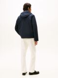 Blue Lightweight Hooded Windbreaker  Men