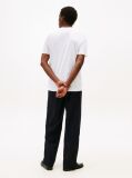 Άσπρο Smart Casual T-Shirt Με Κλασική Λαιμόκοψη  Άνδρες