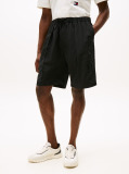 Black The APXGP Collection Tonal Embroidery Bermuda Shorts  Men