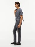 Grey Bleecker Whiskered Slim Jeans  Men