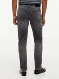 Grey Bleecker Whiskered Slim Jeans  Men