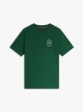Πράσινο T-Shirt Με Κλασσική Λαιμόκοψη Και Λογότυπο  Άνδρες