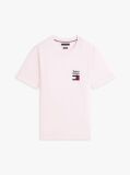 Ροζ T-Shirt Με Κλασική Λαιμόκοψη Και Λογότυπο  Άνδρες