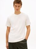 Μπεζ T-Shirt Με Tonal Κεντητό Λογότυπο Και Κλασική Λαιμόκοψη  Άνδρες