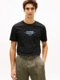 Μαύρο T-Shirt Με Heritage Λογότυπο Και Κλασική Λαιμόκοψη  Άνδρες