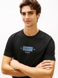 Μαύρο T-Shirt Με Heritage Λογότυπο Και Κλασική Λαιμόκοψη  Άνδρες