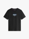 Μαύρο T-Shirt Με Heritage Λογότυπο Και Κλασική Λαιμόκοψη  Άνδρες
