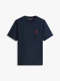Μπλε TH Crest T-Shirt Πλεκτό Με Κέντημα  Άνδρες