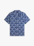 Multi Regular Fit Pure Linen Short Sleeve Shirt  Men
