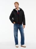 Black Performance Tech Water Repellent Padded Jacket  Men