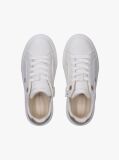 Άσπρο Δετά Sneakers Με Μεταλιζέ Λεπτομέρεια  Κορίτσια