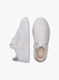 Άσπρο Δετά Sneakers Με Μεταλιζέ Λεπτομέρεια  Κορίτσια
