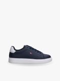 Blue Flag Embroidery Lace-Up Sneakers  Kids Unisex
