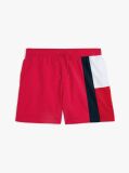 Ροζ Μαγιό Μεσαίου Μήκους Με Σημαία Hilfiger Σε Στενή Γραμμή  Άνδρες