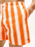 Multi Print Mid Length Swim Trunks  Men