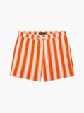 Multi Print Mid Length Swim Trunks  Men