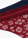 Multi 3-Pack Logo Waistband Thongs  Women