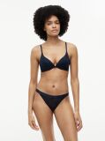 Blue Leopard Lace Plunge Push-Up Bra  Women