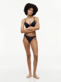 Blue Leopard Lace Thong  Women