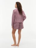 Multi Heritage Flannel Pyjama Set And Eye Mask Gift Box  Women