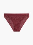 Red Leopard Lace Briefs  Women