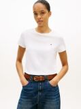 Άσπρο Heritage T-Shirt Με Κλασική Λαιμόκοψη  Γυναίκες