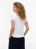 Άσπρο T-Shirt Heritage Με V Λαιμόκοψη  Γυναίκες