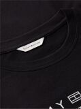 Μαύρο T-Shirt Με Κλασική Λαιμόκοψη Και Λογότυπο  Γυναίκες