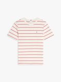 Multi Ριμπ T-Shirt Σε Slim Γραμμή Με Κεντητό Σημαιάκι  Γυναίκες