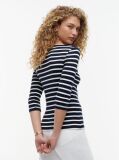 Multi T-Shirt Σε Slim Γραμμή Με Boat Λαιμόκοψη  Γυναίκες