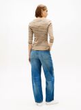 Multi T-Shirt Σε Slim Γραμμή Με Boat Λαιμόκοψη  Γυναίκες