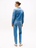 Μπλε Denim Τζάκετ Σε Slim Γραμμή  Γυναίκες